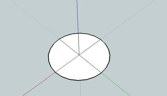 草图大师画椭圆的操作教程