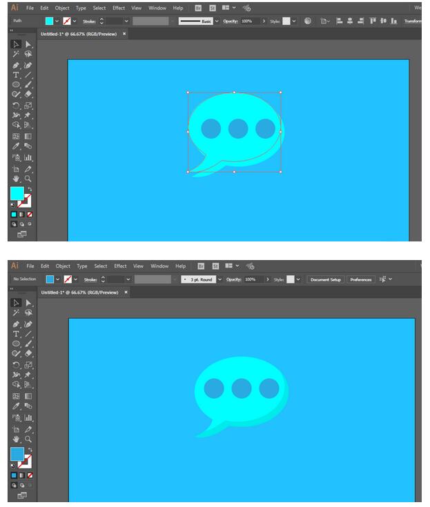 ai制作一个聊天群旗帜的图文操作