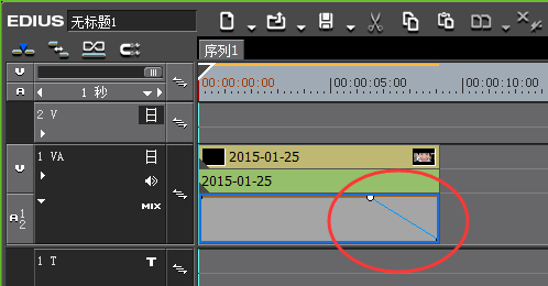 edius怎么给视频做黑场过渡效果
