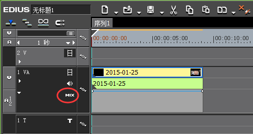 edius怎么给视频做黑场过渡效果