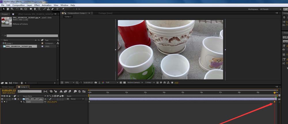 使用ae复制关键帧的具体操作方法