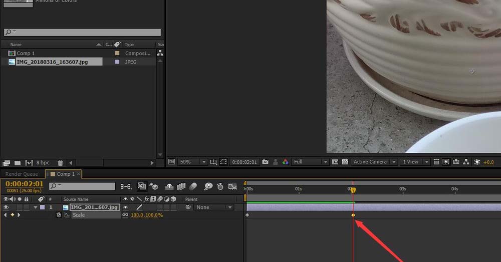 使用ae复制关键帧的具体操作方法