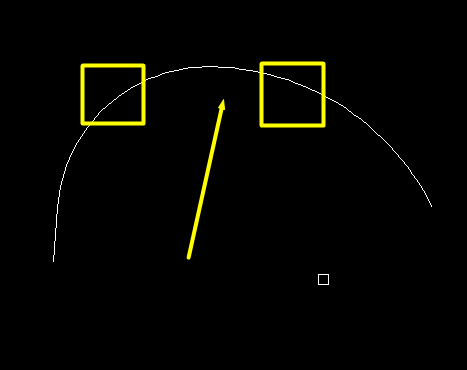 分享使用cad把块按所画线条分布的详细教程方法。