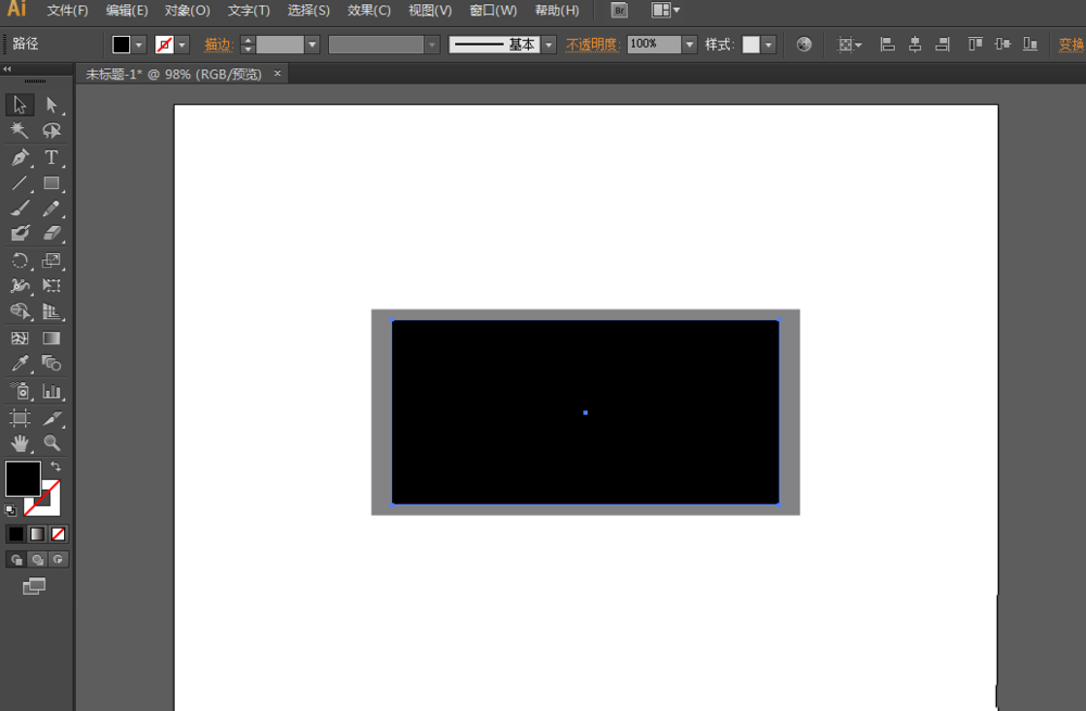 ai制作一款宽屏电视的操作流程