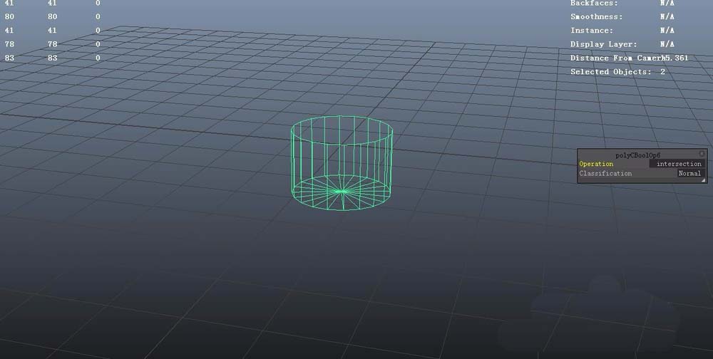 Maya软件中布尔工具的详细使用说明