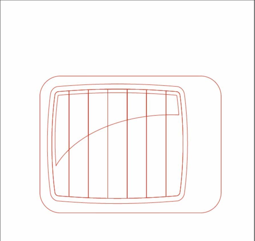 ai打造老式彩电图标的操作流程