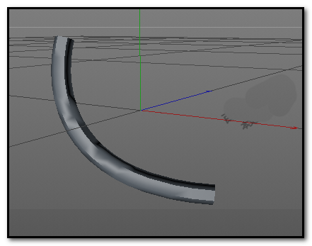 图文详解使用C4D创建扭曲管模型的具体操作流程。