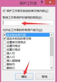 excel2013为指定单元格加密的操作方法