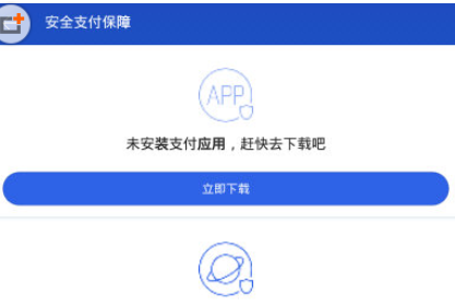 百度手机卫士“安全支付保障”界面