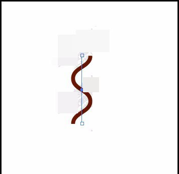 小编教你在illustrator中将一条直线做成S型曲线的具体操作。