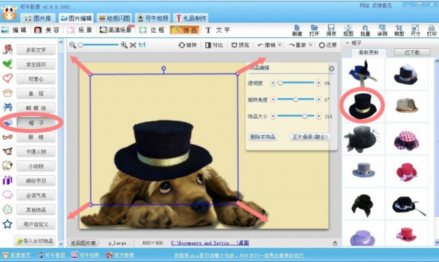 分享可牛影像如何打造可爱萌宠。