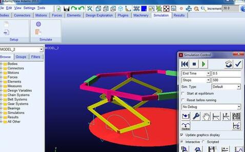 Adams录制仿真视频的具体操作方法