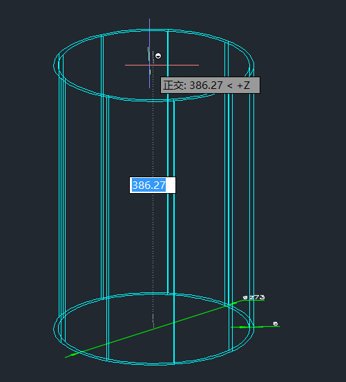 CAD如何画三维空心管道