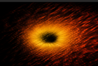 Photoshop制作陨落的流星