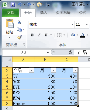 Excel 2010教程：表格格式命令轻松实现隔行着色_中国教程网