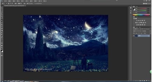 Photoshop怎么去除水印