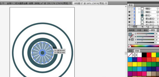 ai制作欧式花纹图案的详细教程