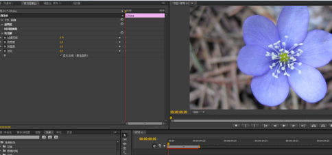 块溶解效果premiere