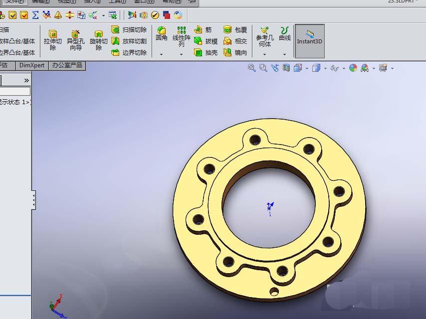 说说solidworks绘制剖视图的具体操作教程方法。