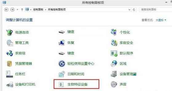 win10系统开启生物识别功能的操作过程