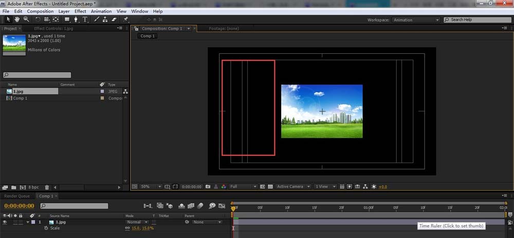图文详解ae输出带Alpha通道的视频格式的操作过程。