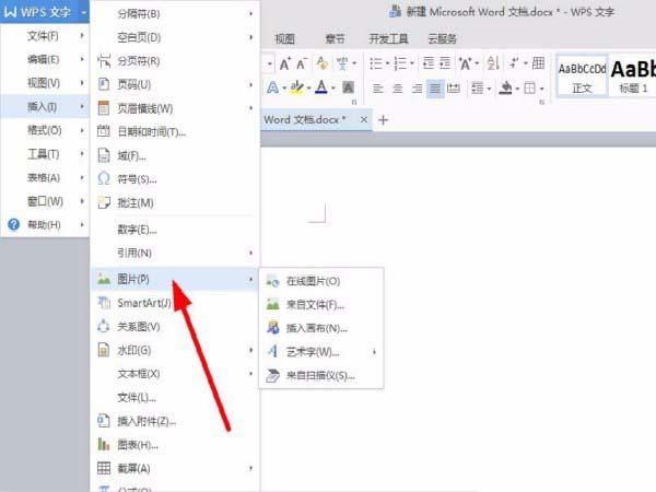 分享wps插入画布的简单教程方法分享。