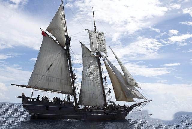 说说使用photoshop抠帆船的具体操作步骤。