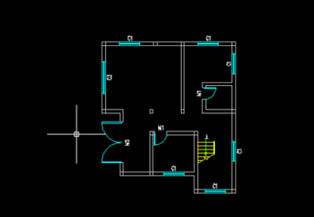 天正建筑2014绘制双跑楼梯的操作教程