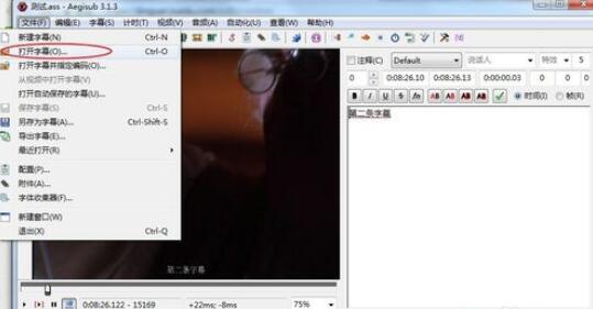 Aegisub快速添加字幕的操作技巧