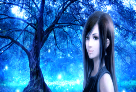 光影魔术手做出蓝色妖姬效果的详细操作方法