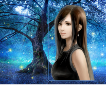 光影魔术手做出蓝色妖姬效果的详细操作方法