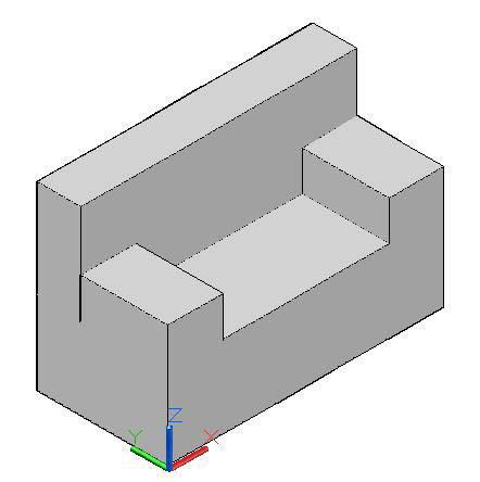 说说cad绘制单人或多人沙发的操作步骤。