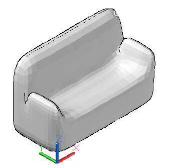 说说cad绘制单人或多人沙发的操作步骤。