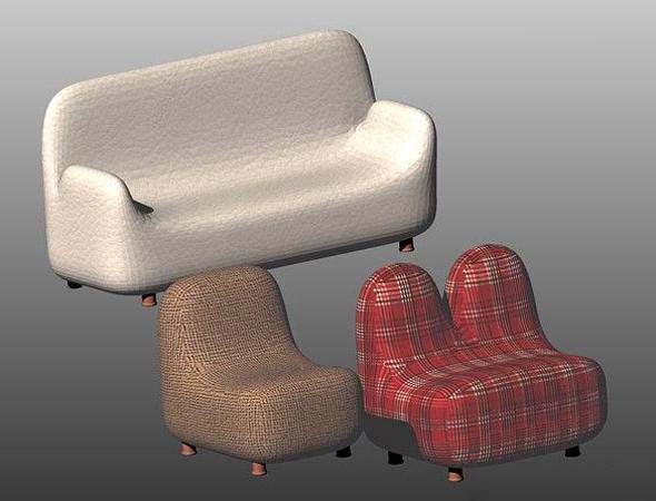 说说cad绘制单人或多人沙发的操作步骤。